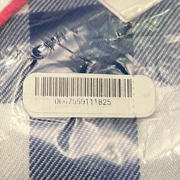 Bath & Body Works Blue and White Gingham Flannel Pajama in Size 10R. NWT! - Picture 8 of 11